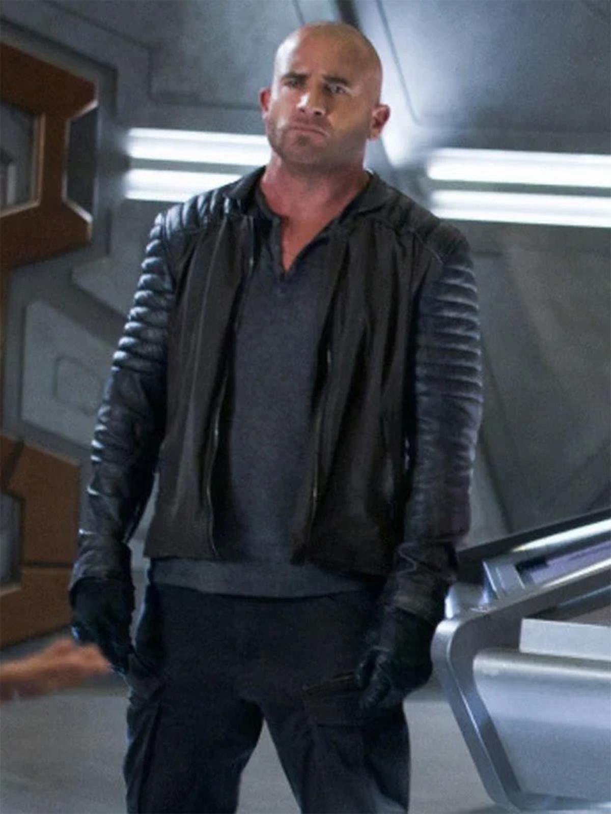 Dominic Purcell DC Legends of Tomorrow Leather Jacket Bay Perfect
