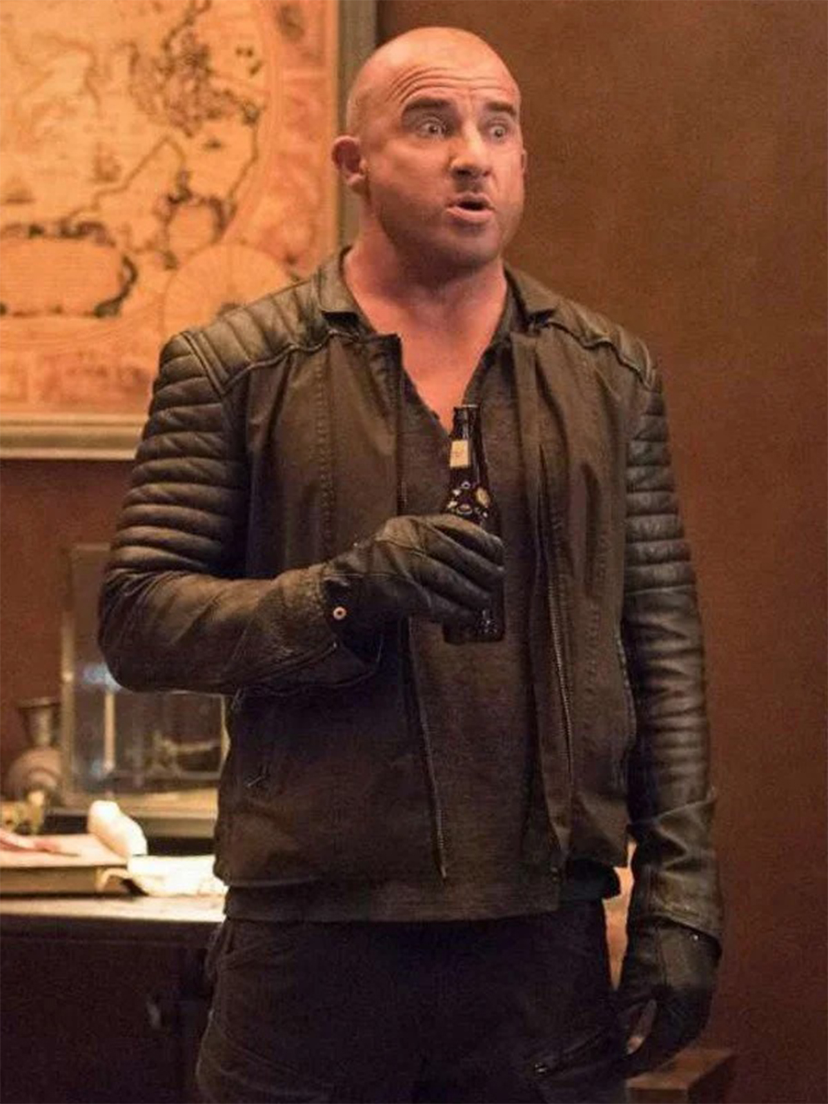 Dominic Purcell DC Legends of Tomorrow Leather Jacket Bay Perfect