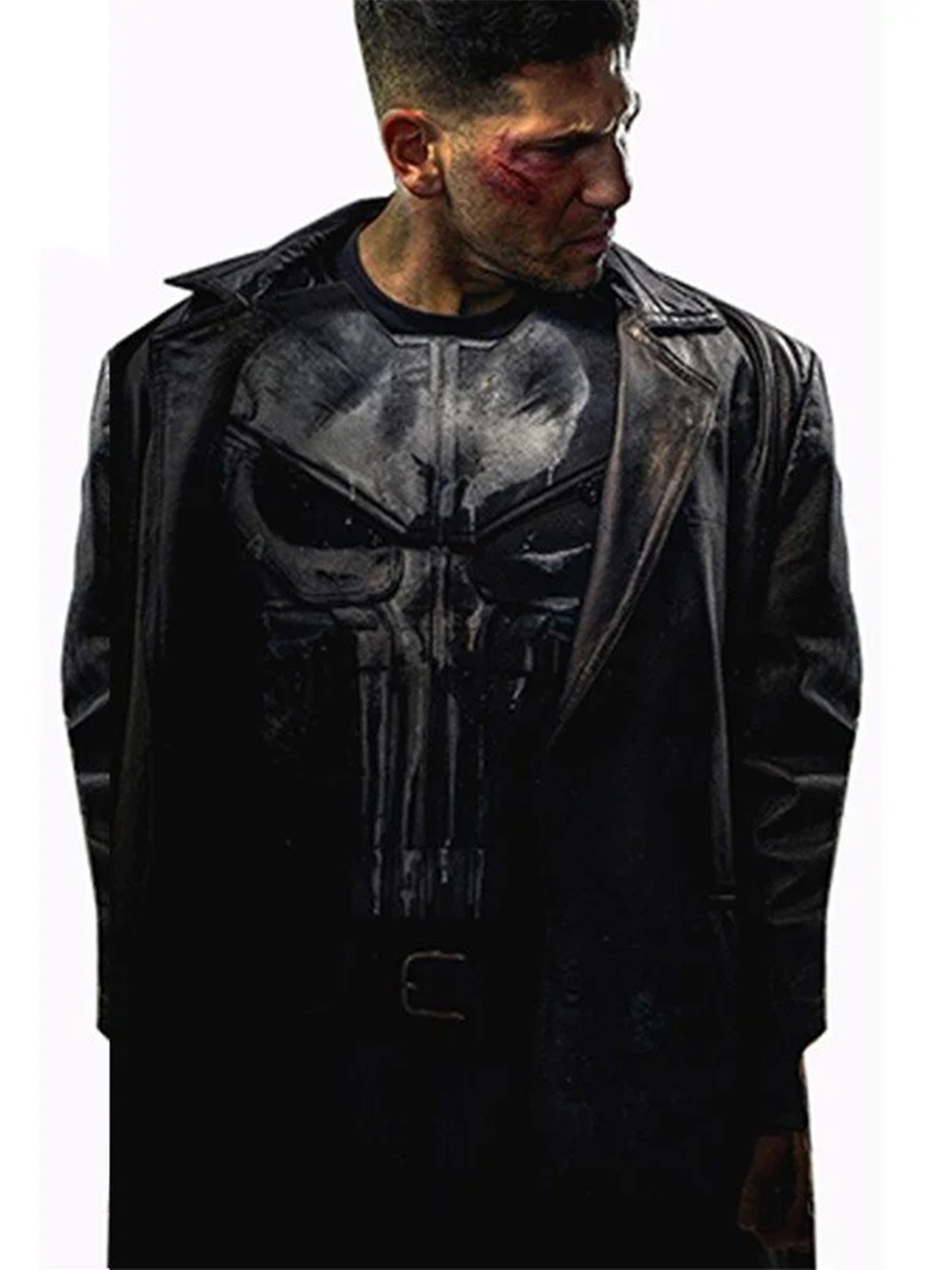 Jon Bernthal Punisher Leather Coat