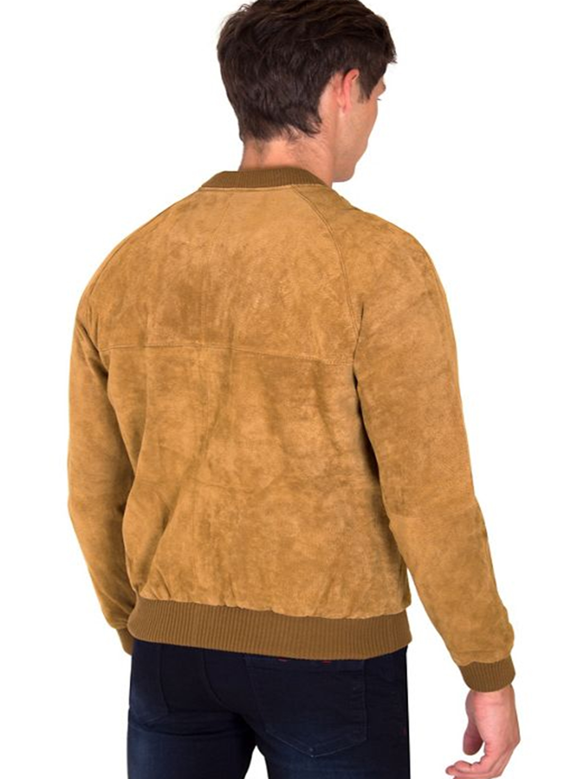 Men Classic Suede Jacket
