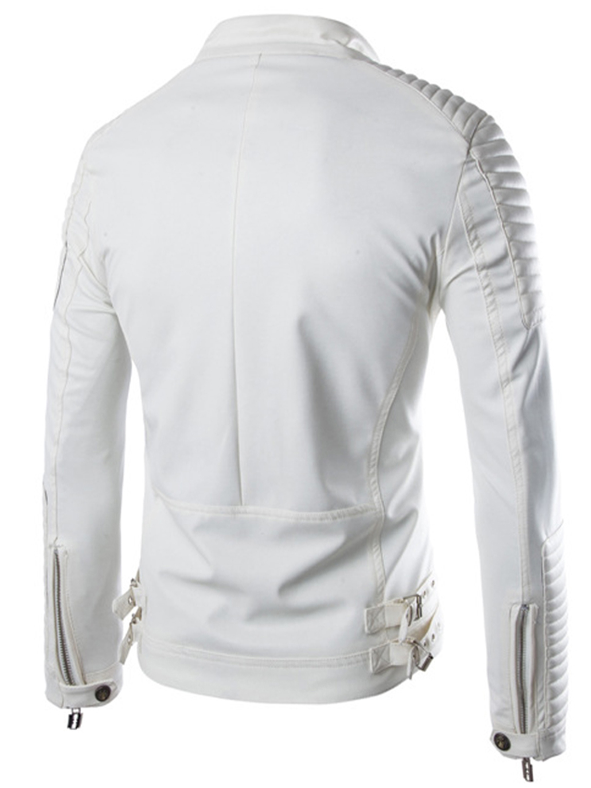 Slim Fit Motorcycle Leather Jacket