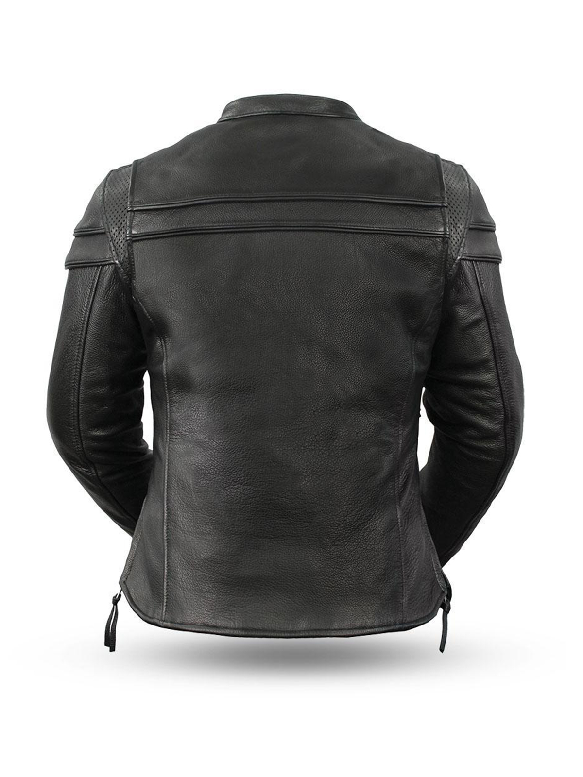 Women’s The Maiden Black Motorcycle Jacket