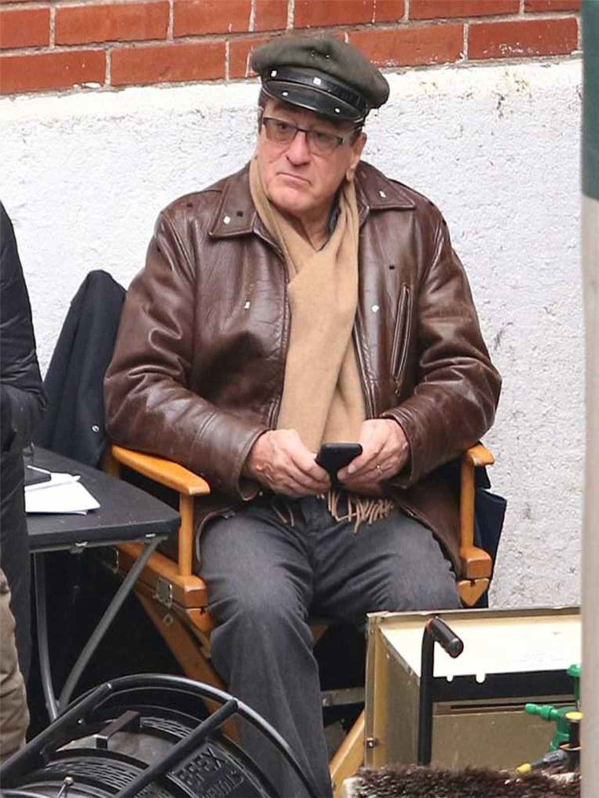 The Irishman Frank Sheeran Brown Leather Jacket The Irishman Frank Sheeran Brown Leather Jacket
